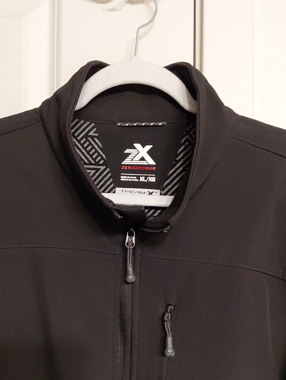 ZeroXposur Men's Black Performance Softshell Jacket
